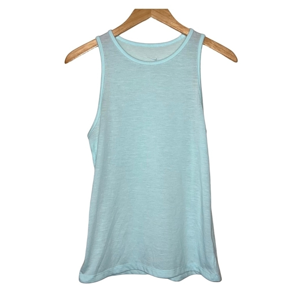 Nike Dri-Fit Racerback Tank Teal Size Small